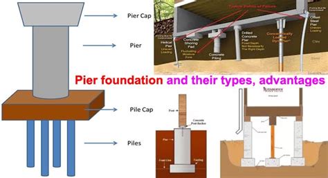 Pier foundation and their types, advantages