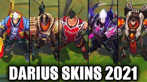 All Darius Skins Spotlight 2021 (League of Legends) - YouTube