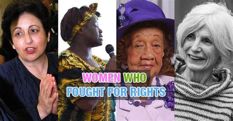 Famous Women Rights Activists | Around the World