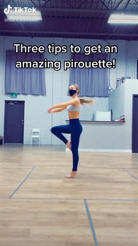 Tips to get an amazing pirouette [Video] | Dance workout, Dance tips, Ballet workout