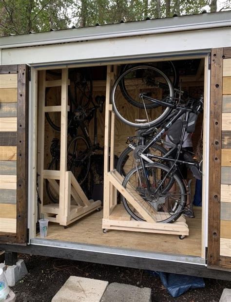 Vertical Bike Rack From 2x4s | Bike storage diy, Outdoor bike storage, Vertical bike rack