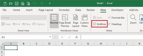 What Are Gridlines? How to Show / Hide in Excel & Google Sheets - Automate Excel