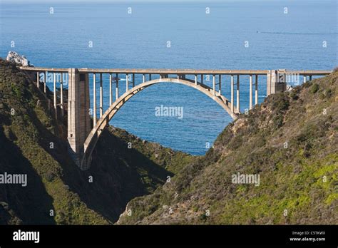 USA, California, Rocky Creek bridge Stock Photo - Alamy