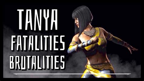 Tanya - Fatalities, Brutalities & New Design - In-game Screenshots - Mortal Kombat X ~ Preview ...