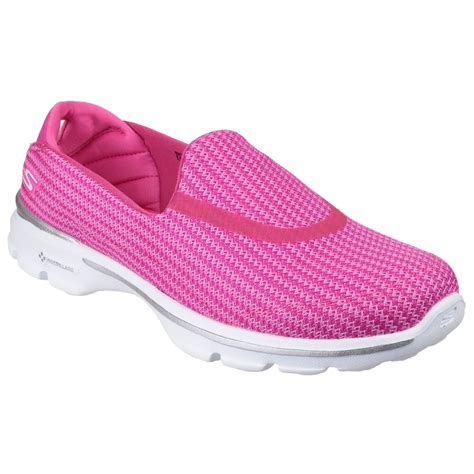 Skechers Womens/Ladies Go Walk 3 Slip On Shoes | eBay