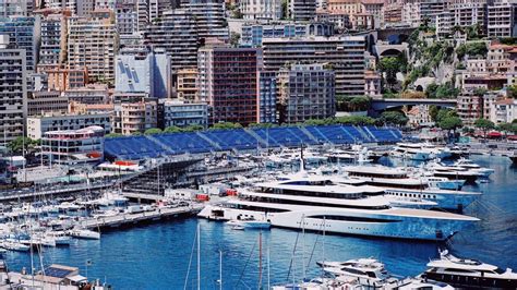 The largest yacht in Monaco's harbour - ESPN