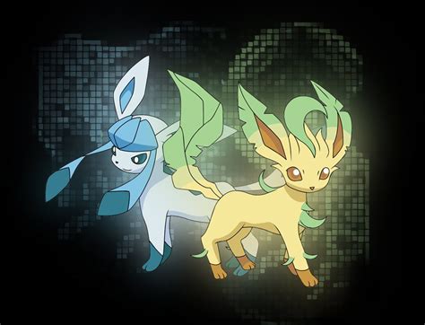 🔥 Free Download Leafeon Glaceon by @danielk92 | WallpaperSafari