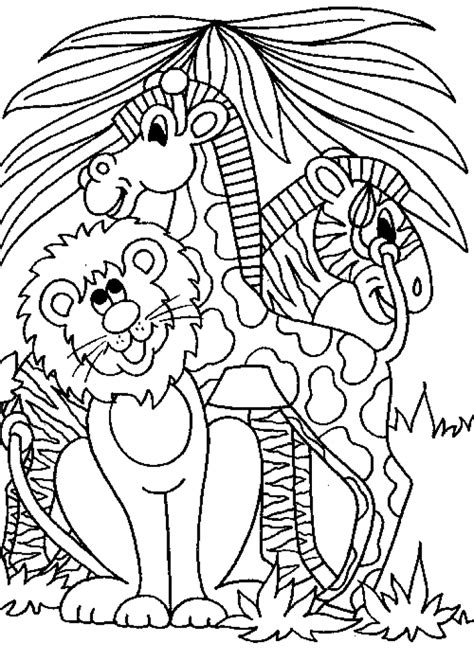 Jungle Scene Drawing at GetDrawings | Free download