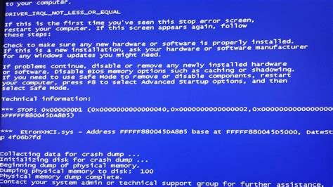 Computer Crashing and showing a blue crash dump screen - Microsoft ...