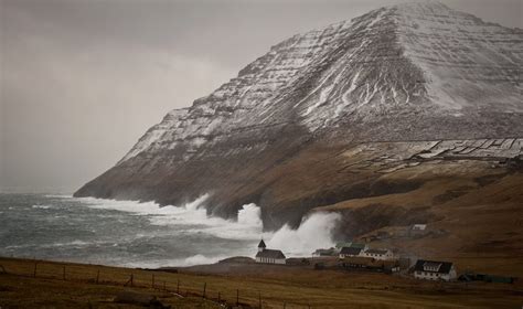 Houses on the shore, Faroe Islands photo on Sunsurfer