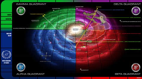 Star Trek Milky Way Quadrants Map by Gazomg on DeviantArt