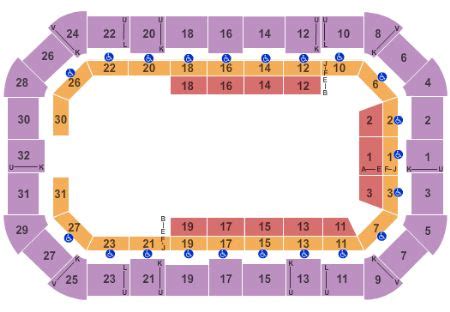 Dow Event Center Tickets and Dow Event Center Seating Chart - Buy Dow ...