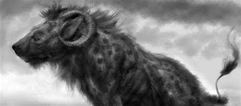 Oakswamp hyena-ram-lion hybrid by reebkram on DeviantArt