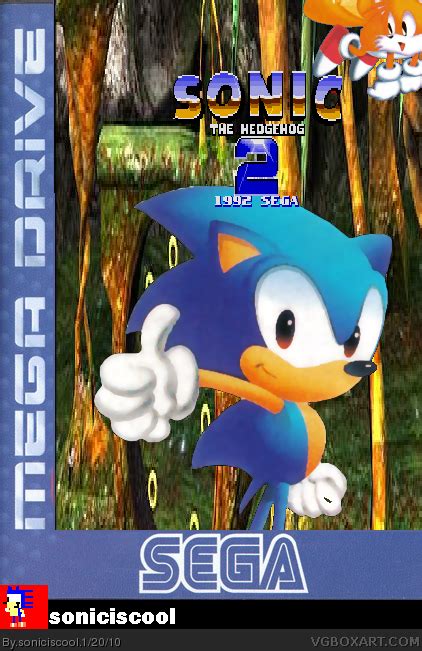 Sonic The Hedgehog 2 BETA Genesis Box Art Cover by soniciscool