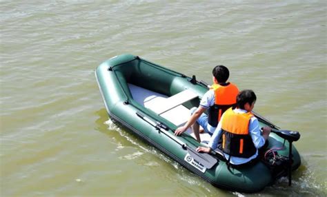 2-person Pvc Inflatable Pontoon Boat/boat Pontoon - Buy Inflatable Boat ...