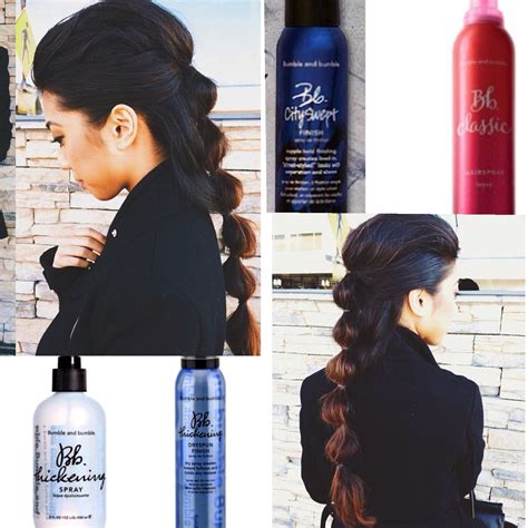 Hair style with bumble & bumble products | Bumble and bumble products, Hair styles, Hair