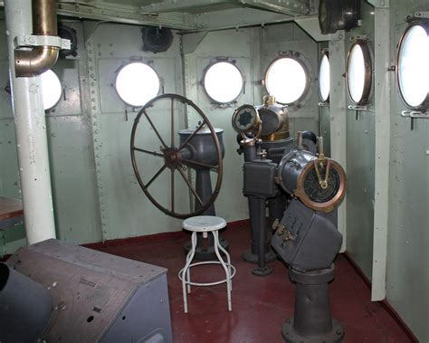 Battleship U.S.S. TEXAS (BB-35) | Bridge of the battleship. … | Flickr