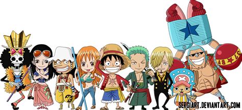 Chibi Straw Hat Pirates by SergiART.deviantart.com on @DeviantArt | Imagenes de luffy, Zoro, Luffy