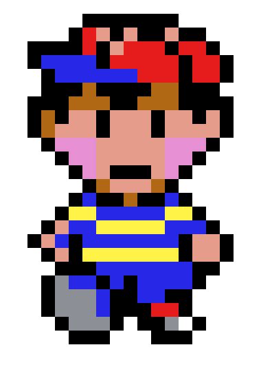 Earthbound - Ness | Pixel Art Maker