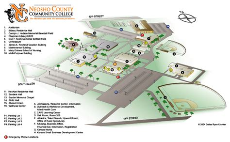 Pittsburg State Campus Map – Map Vector