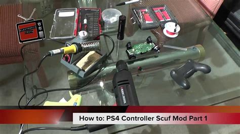 How to: PS4 Controller Scuf Mod Part 1 - YouTube