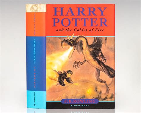 Harry Potter and the Goblet Of Fire J.K. Rowling First Edition Signed