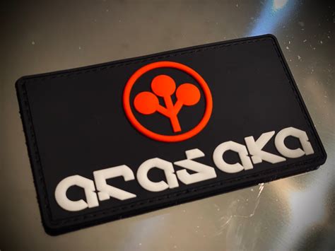 Cyberpunk Arasaka Logo 3D PVC Rubber Patch - Etsy