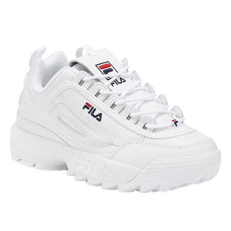 Classic Fila Disruptors II Sneakers - White