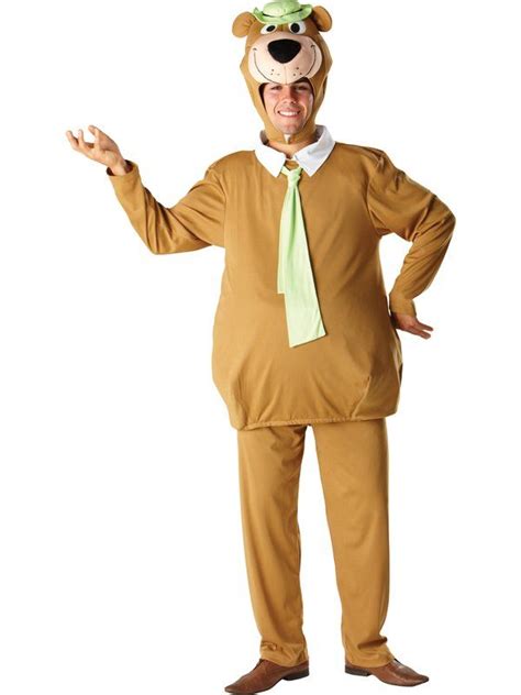 Yogi Bear Cartoon Character Fancy Dress Costume | Cartoon fancy dress ...