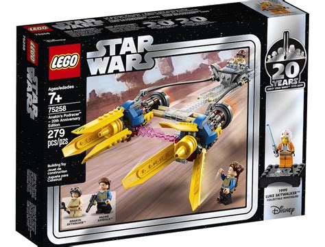 New 20th Anniversary Edition Anakin's Podracer Lego Set now available!