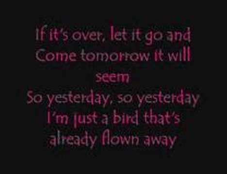 Hilary Duff - So Yesterday (lyrics) - YouTube