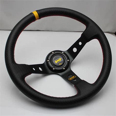 14 inch carbon fiber Steering Wheel Universal OMP fit for 2016 New-in ...