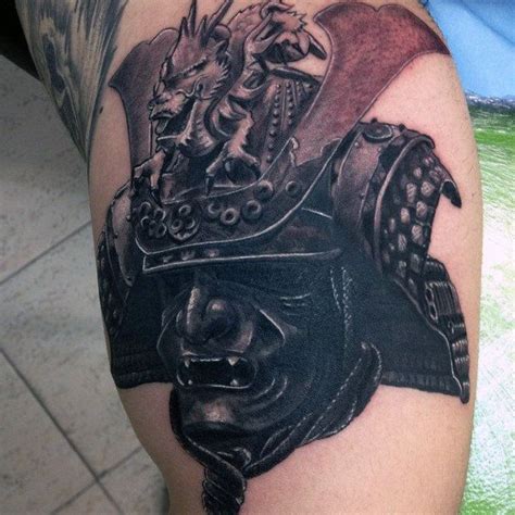 Pin by Brian Anthony on tats | Samurai helmet, Tattoo designs men, Samurai mask tattoo