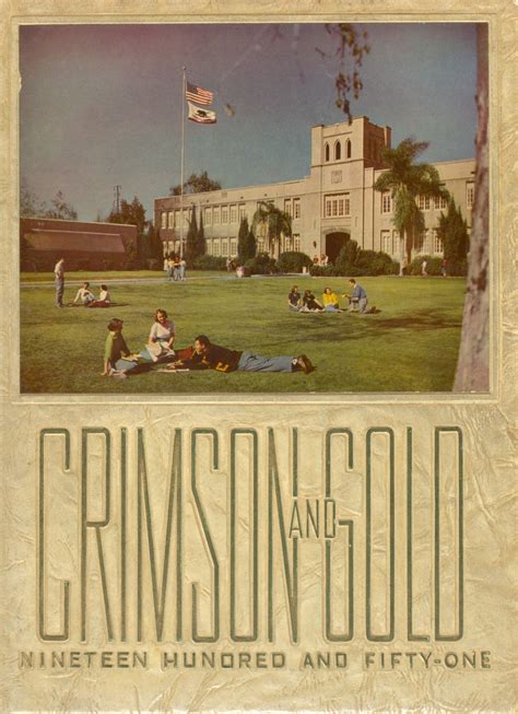 1951 yearbook from Colton High School from Colton, California