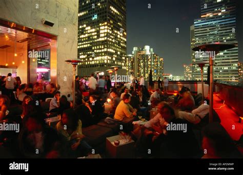 Rooftop Bar, Hotel The Standard, Downtown L.A., Los Angeles, California ...