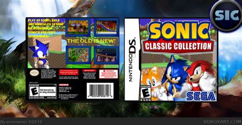 Sonic Classic Collection Nintendo DS Box Art Cover by soniciscool