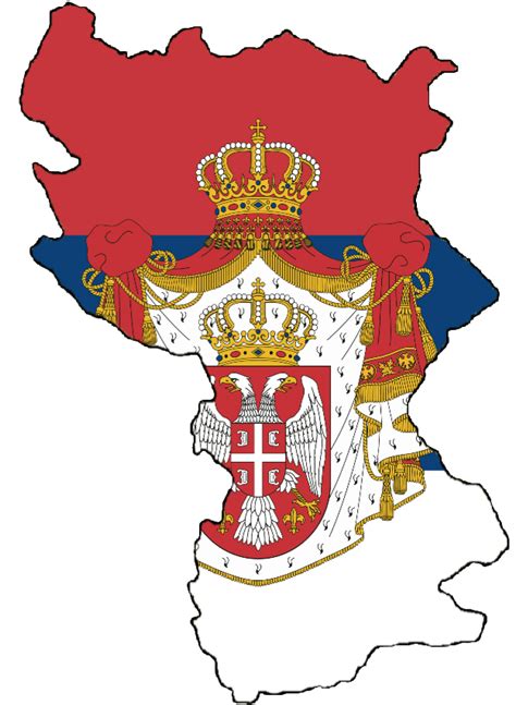 Flag Map of Kingdom of Serbia (1913) by Alger39 on DeviantArt