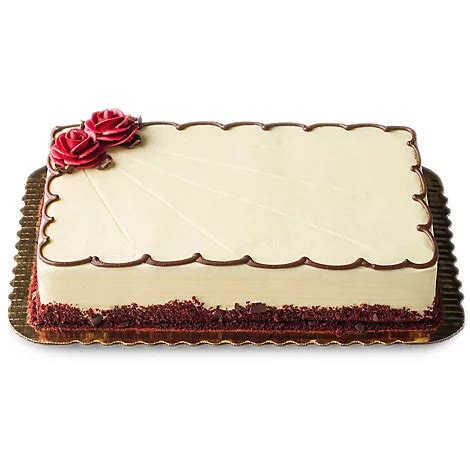 Bakery Cake 1/4 Sheet Red Velvet - Online Groceries | Vons