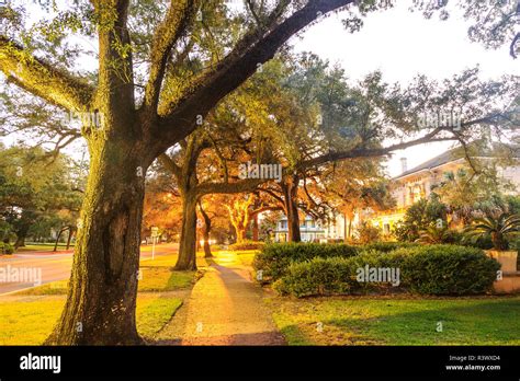 Historic district, Mobile, Alabama Stock Photo - Alamy