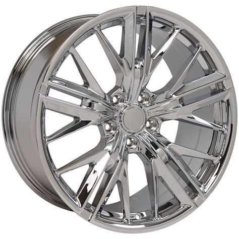 20 fits Chevrolet - Camaro ZL1 Wheel Replica - Chrome 20x8.5 | Suncoast Wheels High Quality 20 ...