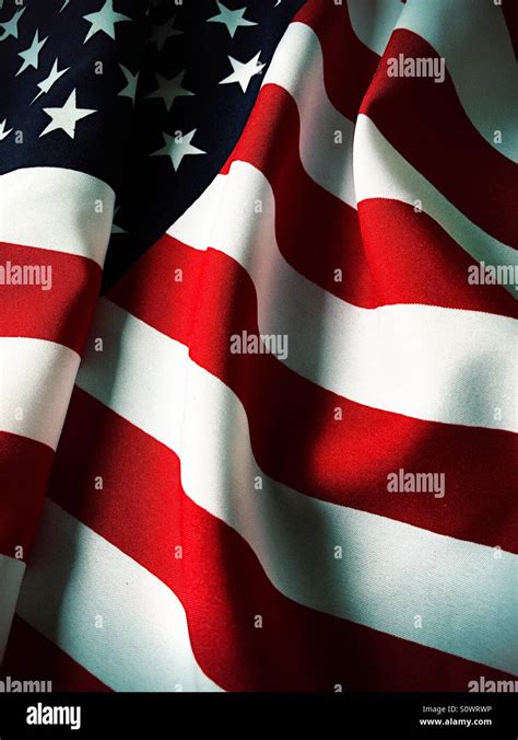 Draped american flag hi-res stock photography and images - Alamy