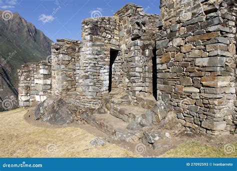 Ruins of Choquequirao in Peru. Stock Image - Image of ancient, city: 27092593