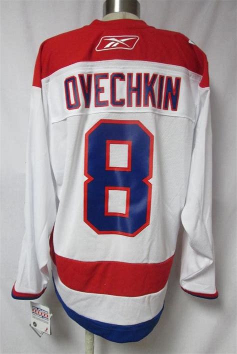 Washington Capitals Men M & L Ovechkin #8 Winter Classic '11 Jersey bb 5380 5381