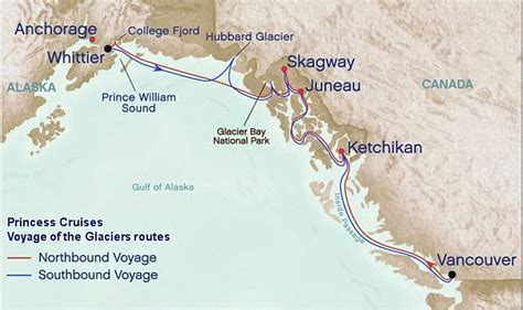 Alaska Cruise Routes | Inside Passage or Cross Gulf of… | ALASKA.ORG