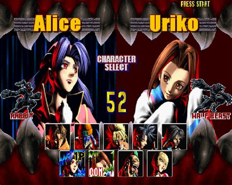 Bloody Roar 2 Character Select by thereanimatedunknown on DeviantArt