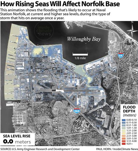 Rising Seas Are Flooding Norfolk Naval Base, and There’s No Plan to Fix ...