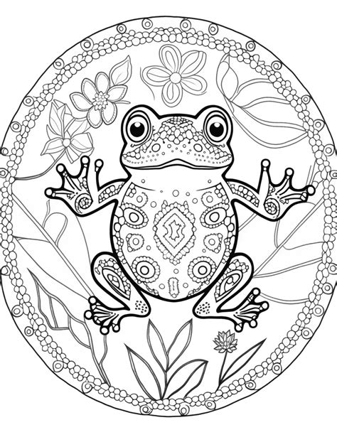 35 Frog Coloring Pages: Cute Free Sheets