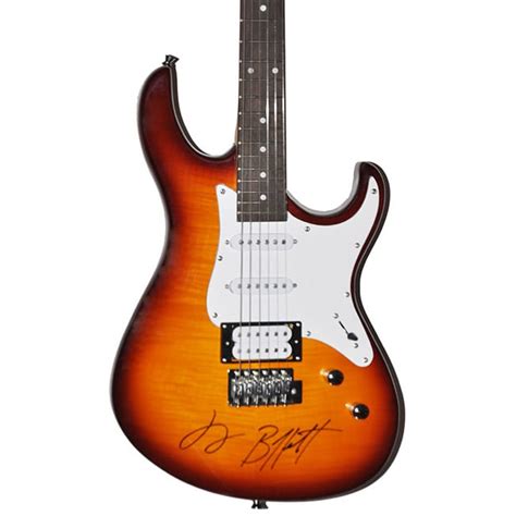 Jimmy Buffett Signed Yamaha Pacifica Starburst Classic Styled Electric ...