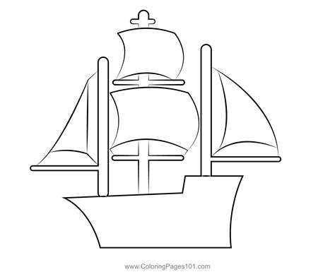 Aboriginal Drawing Of Sailing Ship Coloring Page Free - vrogue.co