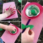 Teacher Appreciation Card: Say it with Flowers - Crafty Kids at Home